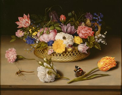 Stillleben mit Blumen, 1614 von Ambrosius Bosschaert the Elder