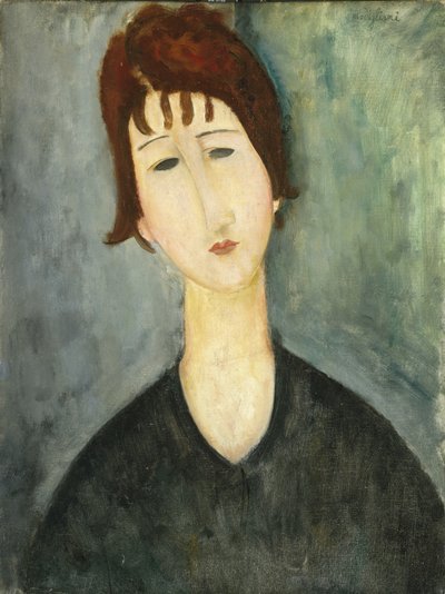 Eine Frau von Amedeo Modigliani