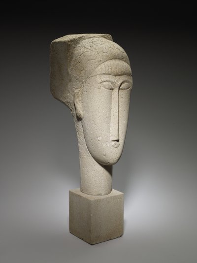 Kopf, 1911-12 von Amedeo Modigliani