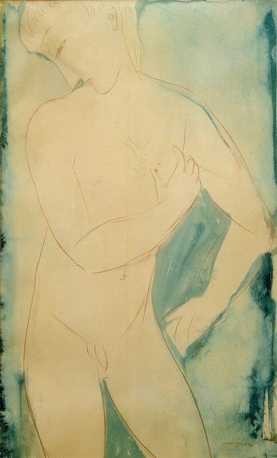 Nackter Knabe von Amedeo Modigliani
