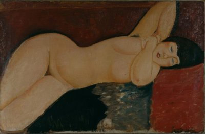 Liegender Akt von Amedeo Modigliani