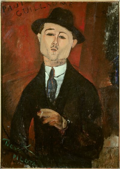 Porträt von Paul Guillaume von Amedeo Modigliani