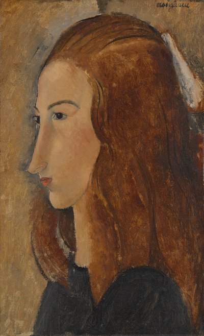 Porträt einer jungen Frau von Amedeo Modigliani