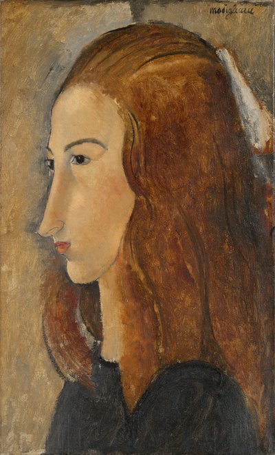 Porträt einer jungen Frau von Amedeo Modigliani