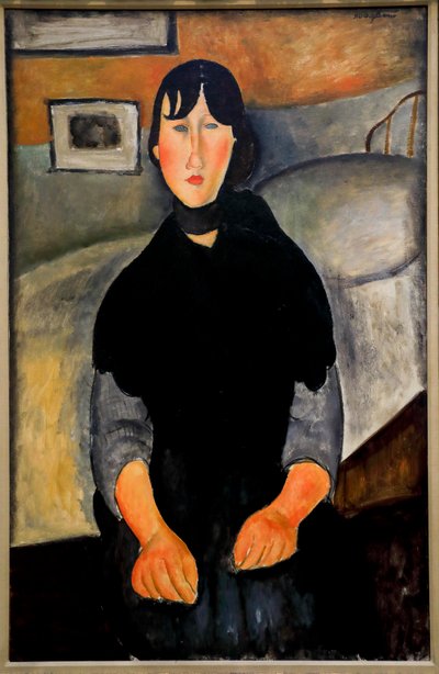 Junge Frau aus dem Volk von Amedeo Modigliani