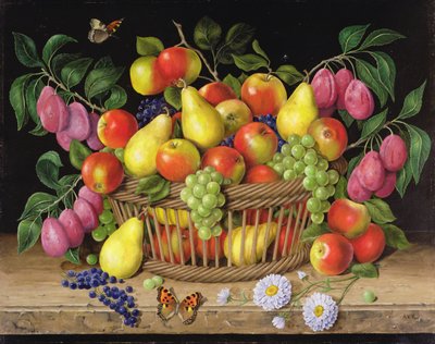 Äpfel, Birnen, Trauben und Pflaumen, 1999 von Amelia Kleiser
