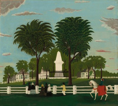 Lexington-Kampfdenkmal von American 19th Century