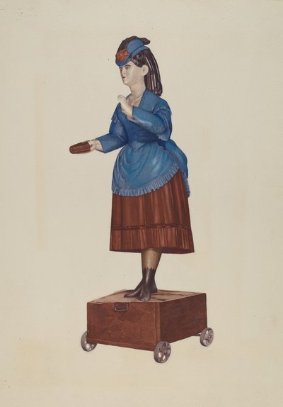 Zigarrenladenfigur von American 20th Century