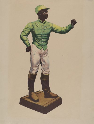 Jockey-Anbindepfosten von American 20th Century