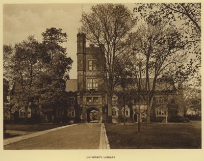 Princeton University: Universitätsbibliothek von American Photographer (after)