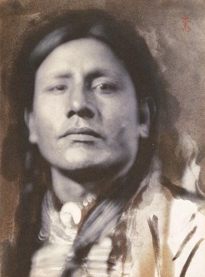 Ein Sioux-Häuptling, ca. 1898 von American Photographer