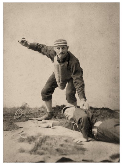Porträt von Paul Cook, Louisville Colonels von American Photographer