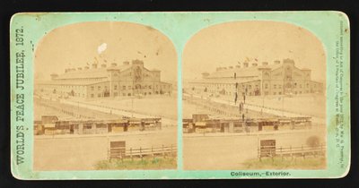 Weltfriedensjubiläum, Boston Coliseum von American Photographer