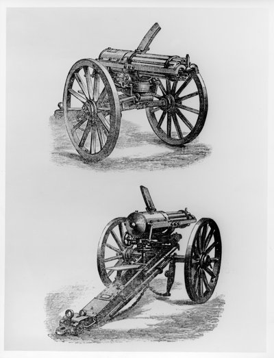 Gatling-Maschinengewehr von American School