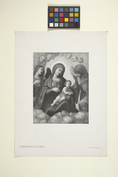 Madonna und Kind in Herrlichkeit von American School