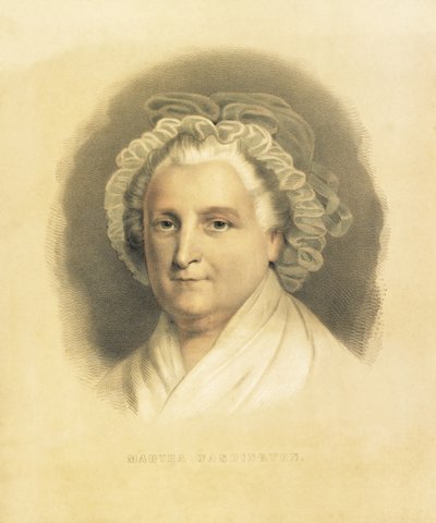 Martha Washington, veröffentlicht 1857 von American School