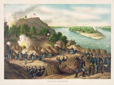 Belagerung von Vicksburg - Kapitulation, 4. Juli von American School