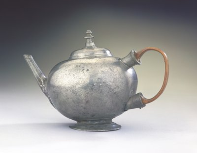 Teekanne, aus Boston, Massachusetts, 1740-60 von American School