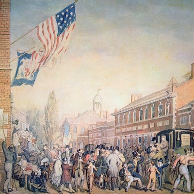 Wahlen in Philadelphia von American School