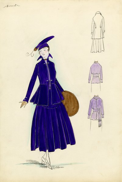 Spazieranzug, Doucet von American School