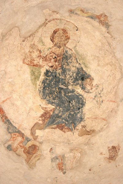 Die Himmelfahrt Christi, 1313 von Ancient Russian frescos