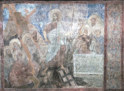 Der Abstieg in die Hölle von Ancient Russian frescos
