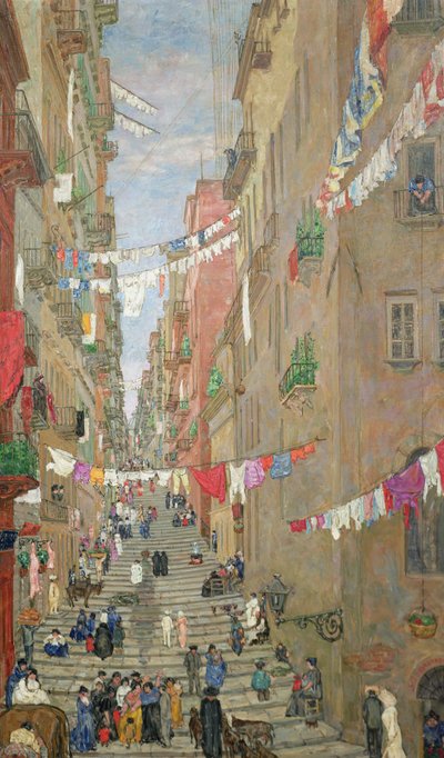 Pallonetto di Santa Lucia, Neapel von Anders Svarstad