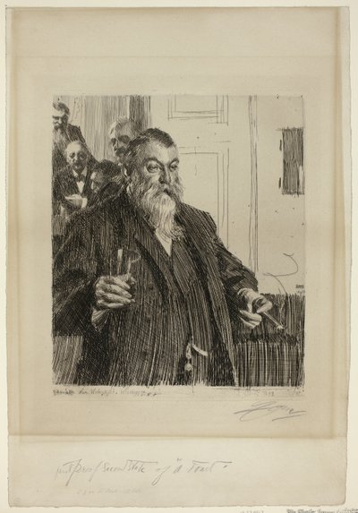 Ein Toast II von Anders Leonard Zorn