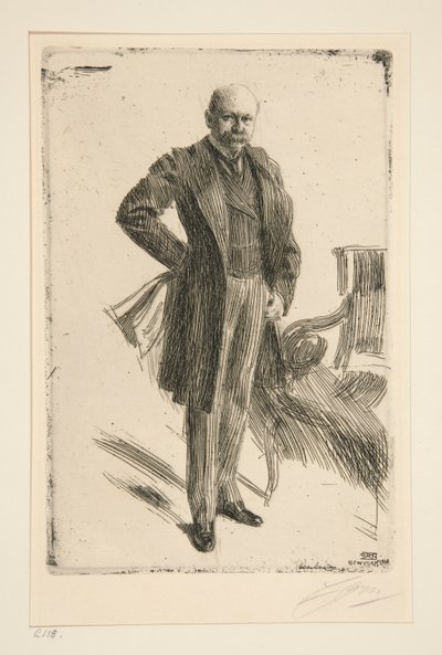 Colonel Lamont I von Anders Leonard Zorn