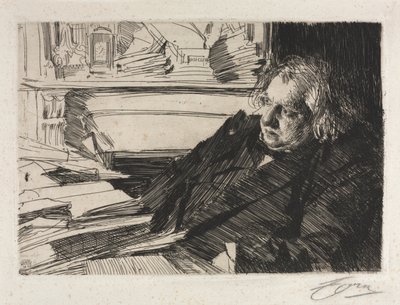 Ernest Renan von Anders Leonard Zorn