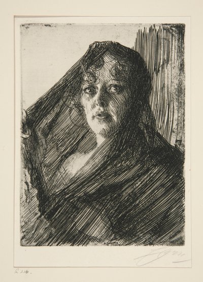 Gerda Lundequist von Anders Leonard Zorn