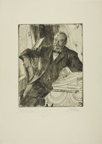 Grover Cleveland II von Anders Leonard Zorn