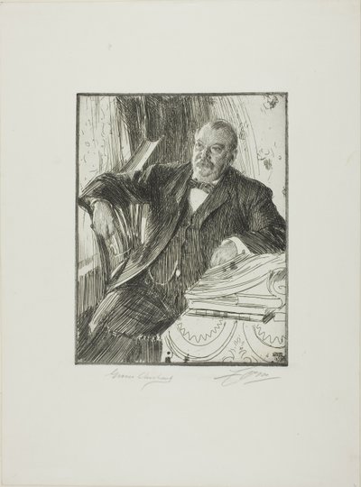 Grover Cleveland II von Anders Leonard Zorn