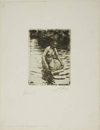 Hemulå II von Anders Leonard Zorn