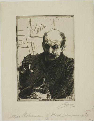 Max Liebermann von Anders Leonard Zorn