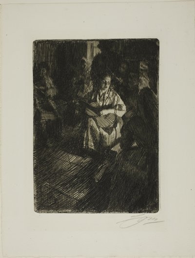 Musik in der Familie von Anders Leonard Zorn