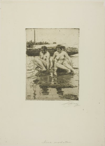 Meine Modelle von Anders Leonard Zorn