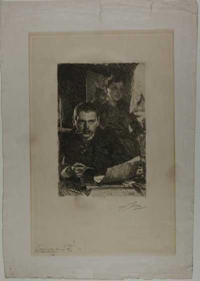 Zorn und seine Frau von Anders Leonard Zorn