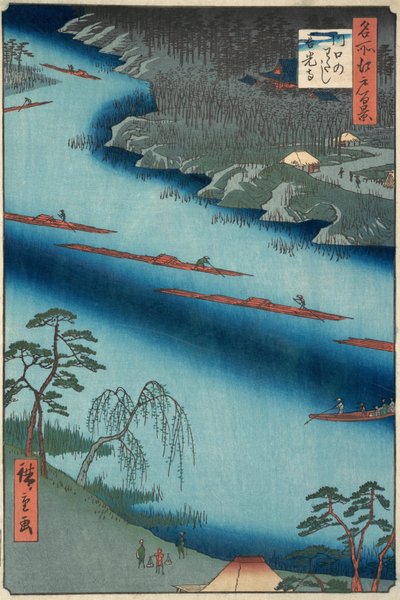 Kawaguchi von Ando Hiroshige