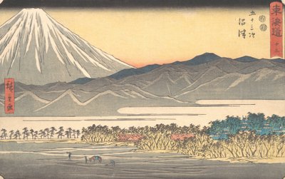 Numazu, ca. 1840 von Ando Hiroshige