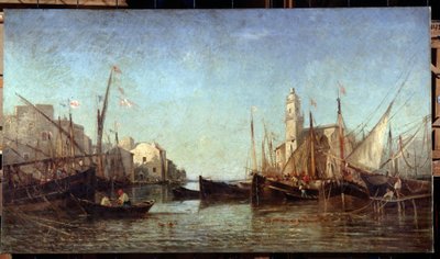 Ansicht von Martigues von André Maglione