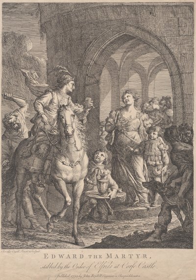 Edward der Märtyrer, 1773 von Andrea Casali