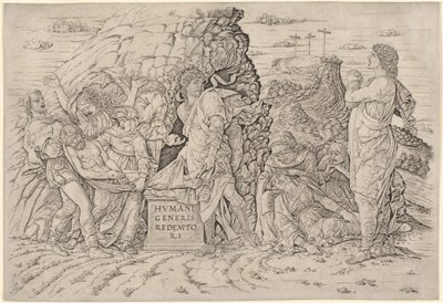 Die Grablegung von Andrea Mantegna