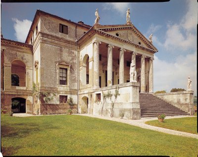 Ansicht der Fassade, ca. 1566-67 von Andrea Palladio