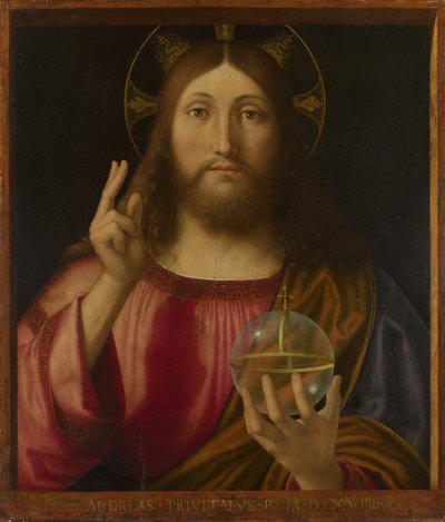 Salvator Mundi von Andrea Previtali