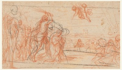 Martyrium eines Heiligen von Andrea Sacchi