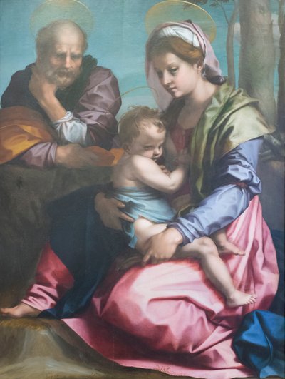 Heilige Familie von Andrea del Sarto