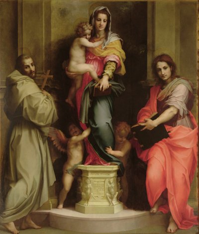 Madonna der Harpyien von Andrea del Sarto