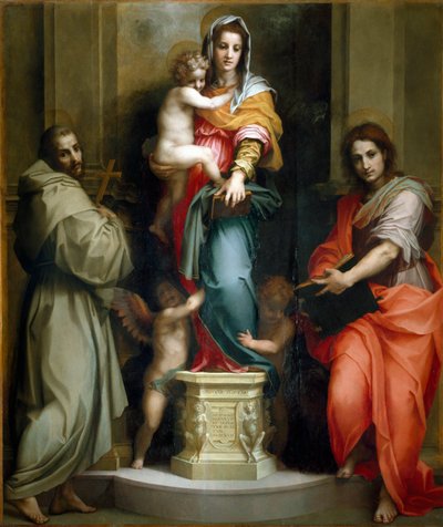 Madonna der Harpyien von Andrea del Sarto