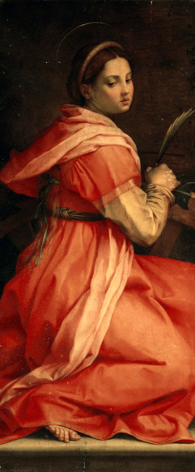 Heilige Katharina von Alexandria von Andrea del Sarto